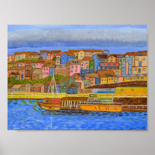 Brixham2 Devon Poster