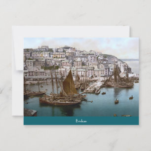 Brixham, England (c. 1900) Postcard