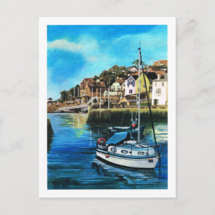 Brixham harbour, South Devon Postcard