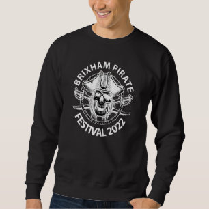 Brixham Pirate Festival 2022 Skull Party Sweatshirt