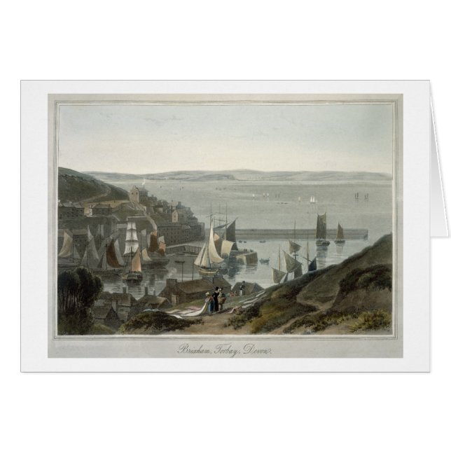 Brixham, Torbay, Devon, from Volume VIII of 'A Voy (Front Horizontal)