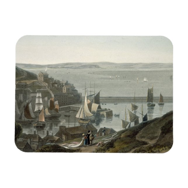 Brixham, Torbay, Devon, from Volume VIII of 'A Voy Magnet (Horizontal)