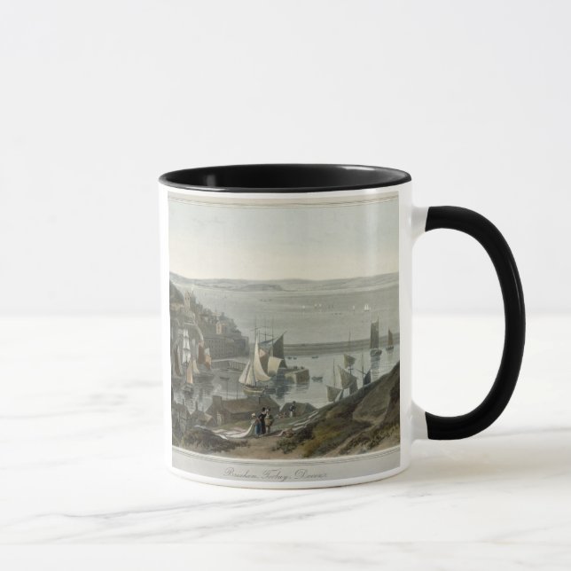 Brixham, Torbay, Devon, from Volume VIII of 'A Voy Mug (Right)
