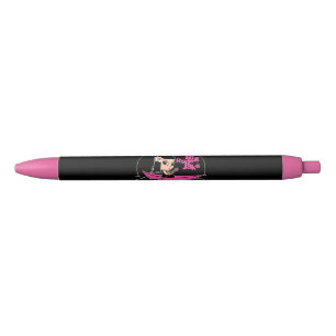BRJ Pink Canoe Ballpoint Pens (black ink)