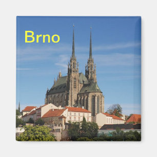 Brno fridge magnet