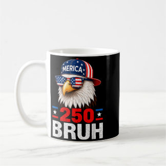 Bro 250 Anniversary Usa Boys Kids 250 Years 4th Of Coffee Mug