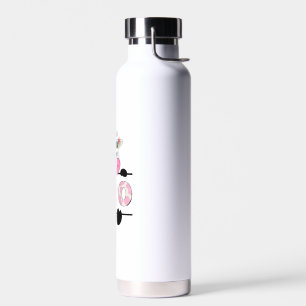 Bro Of The Birthday Girl Cow Brother Family Party  Water Bottle