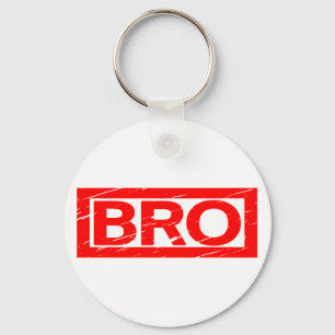 Bro Stamp Key Ring