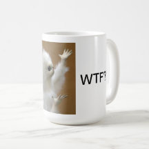 Bro...WTF coffee mug (Persian Cat)