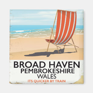 Broad Haven, Pembrokeshire,Wales seaside Magnet