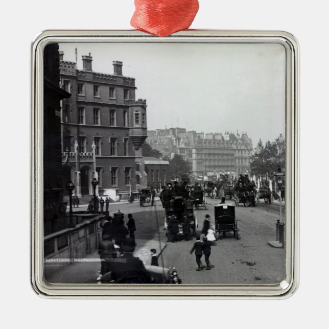 Broad Sanctuary, Westminster Metal Ornament (Front)