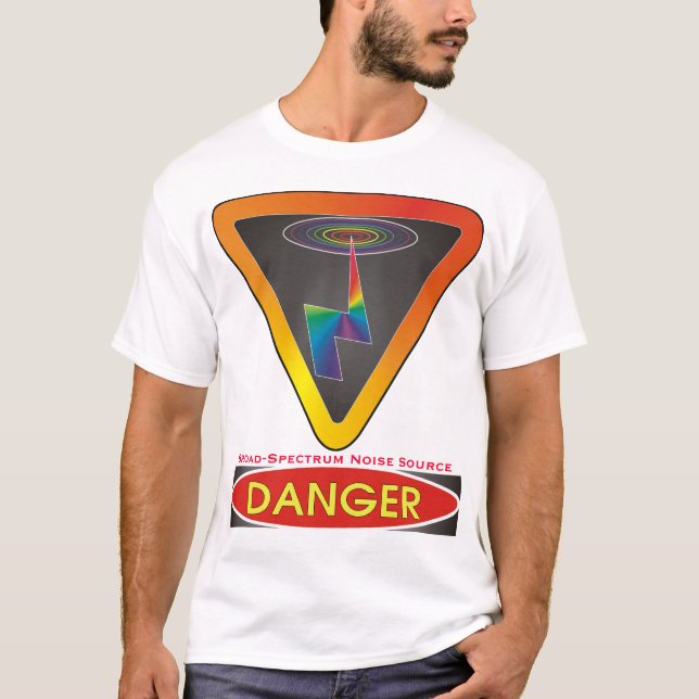 Broad-Spectrum Noise Source T-Shirt (Front)