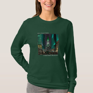 Broad Street, Philadelphia Long Sleeved T-Shirt