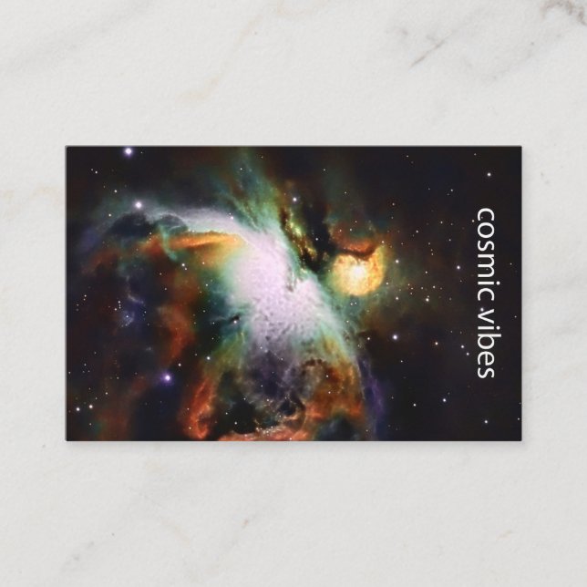 Broad vision & perspective - your brand business card (Front)