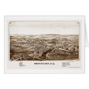 Broadalbin, NY Panoramic Map - 1880