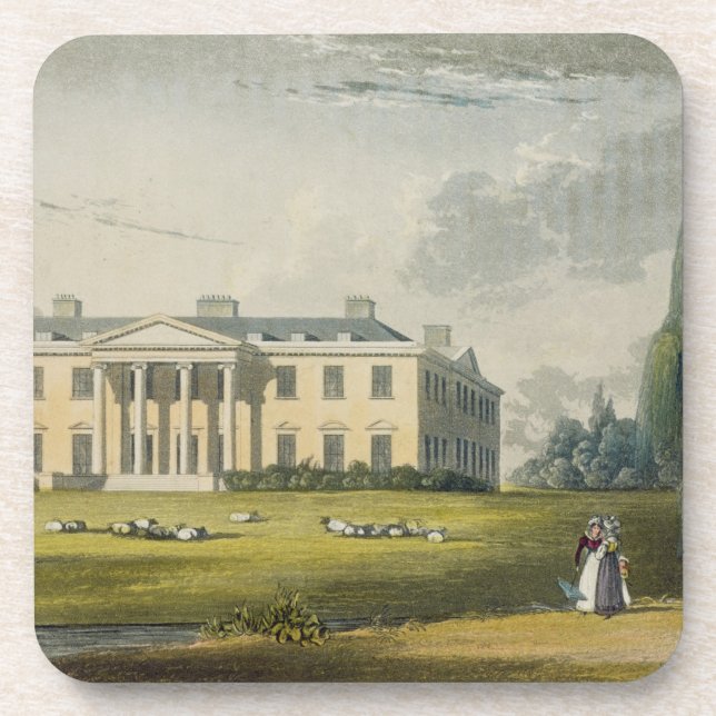 Broadlands, from Ackermann's 'Repository of Arts', Coaster (Front)