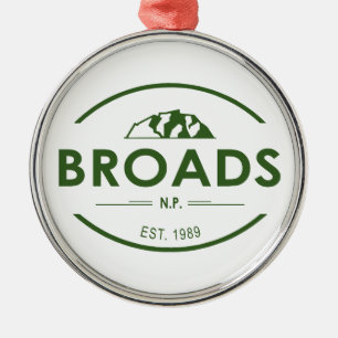 Broads National Park Metal Ornament