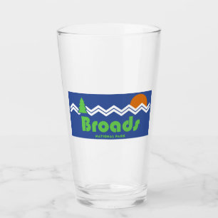 Broads National Park Retro Glass