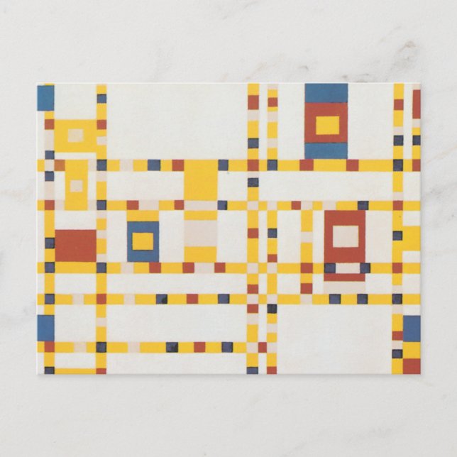 Broadway Boogie Woogie Postcard (Front)