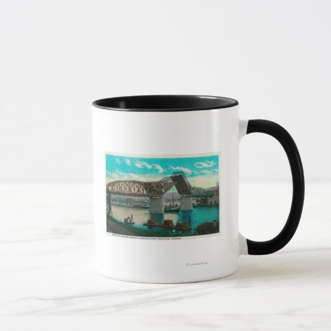 Broadway Bridge over Willamette River Mug (Right)
