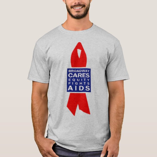 Broadway Cares AIDS T-Shirt (Front)
