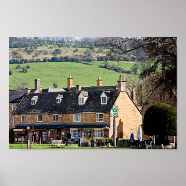 Broadway Cotswolds Worcestershire England UK Poster (Front)