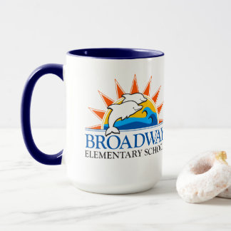Broadway Elementary School Colour logo Mug