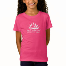 Broadway Elementary white logo kids T-Shirt