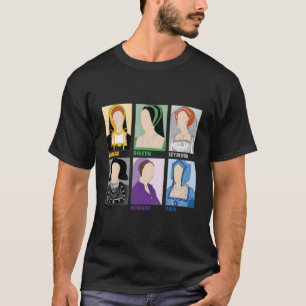 Broadway Island Six Old School Queens Blue Small T-Shirt
