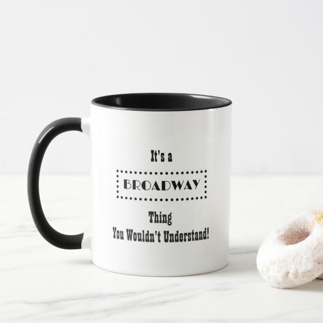 Broadway Mug (With Donut)