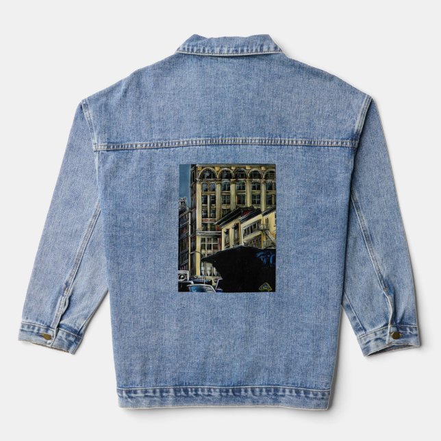 Broadway’s Best Denim Jacket (Back)
