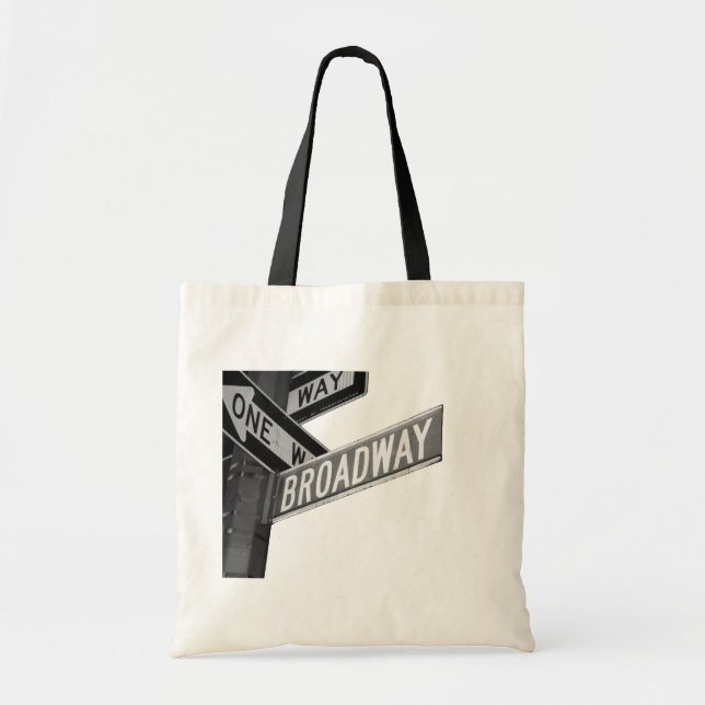 Broadway Sign Tote Bag (Front)