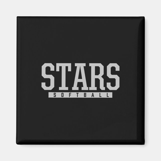 Broadway Stars Softll Hs  Magnet (Front)
