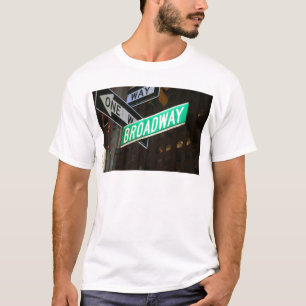 Broadway Street Sign T-Shirt