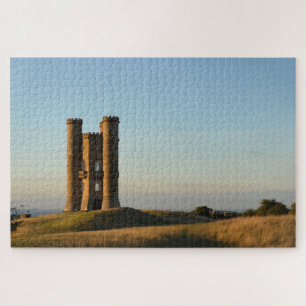 Broadway tower, small castle in the Cotswolds Jigsaw Puzzle