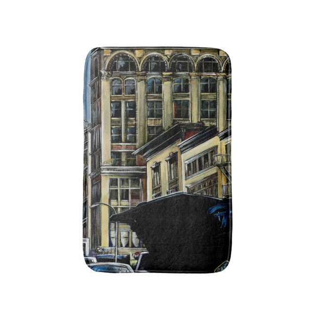 Broadway's Best, New York City Bath Mat (Front Vertical)