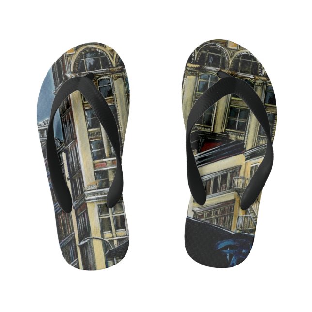 Broadway's Best, New York City Kid's Thongs (Footbed)