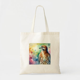 Broadwinged Hawk 070824AREF133 - Watercolor Tote Bag