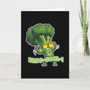 Broc-cool-i Vegan Vegan Vegetables Card