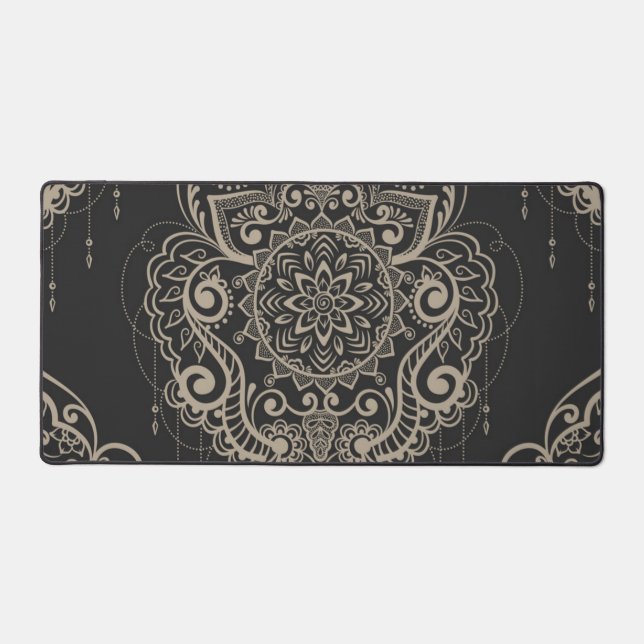 Brocade pattern desk mat (Front)