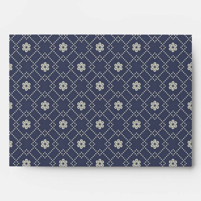 Brocade pattern envelope (Front)