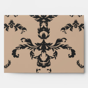 Brocade pattern envelope