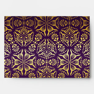 Brocade pattern envelope