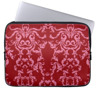 Brocade pattern laptop sleeve