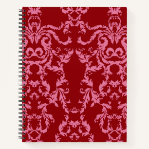 Brocade pattern notebook