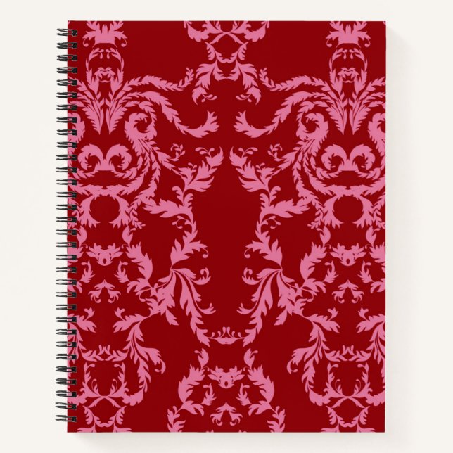 Brocade pattern notebook (Front)