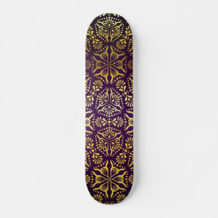 Brocade pattern skateboard