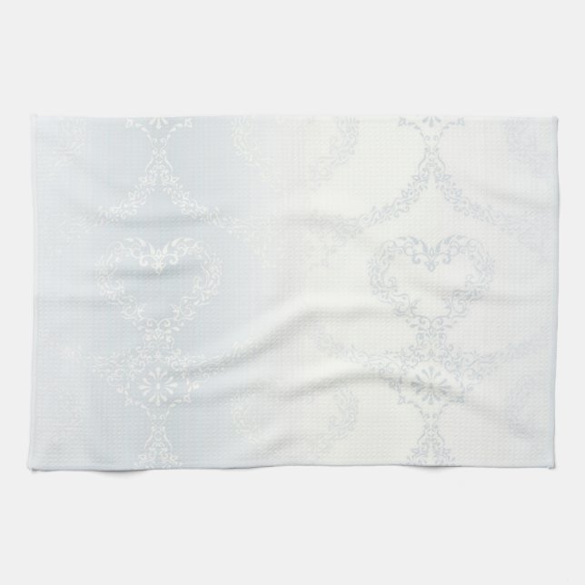 Brocade pattern tea towel (Horizontal)