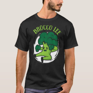Brocco Lee Broccoli Vegan Vegetable Healthy Veget T-Shirt