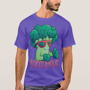 Broccoholic Vegan Vegetarian Nutritionist T-Shirt